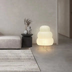 Floor Lamp Rice Paper Shade White Tripod Stand Adjustable Indoor Lighting | Euroselle