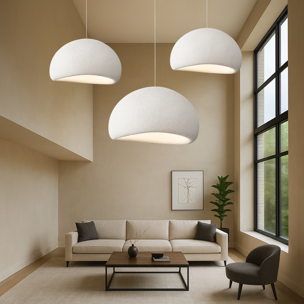 AuraSerene Glow Modern LED Pendant For Kitchen Illumination