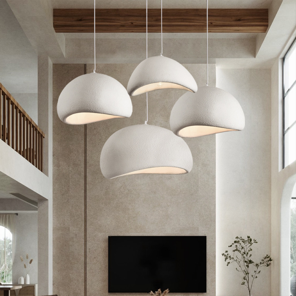AuraSerene Glow Modern LED Pendant For Kitchen Illumination