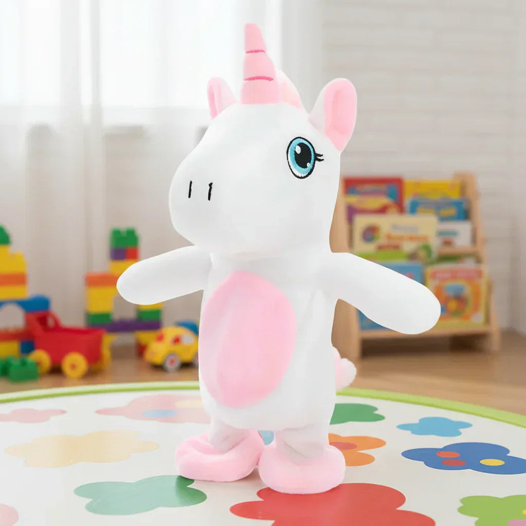Licorne interactive parlante Whimsy Tale Buddy — Compagne d’histoires chantantes