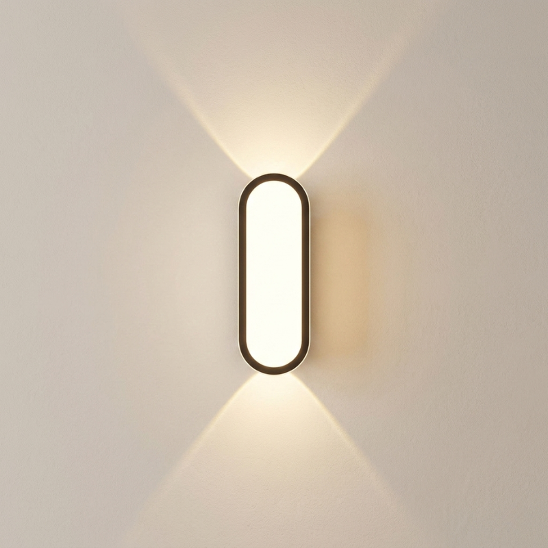 Wall Lamp Aluminum LED Nordic, Stylish Outdoor Sconce Light | Euroselle
