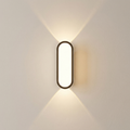 Wall Lamp Aluminum LED Nordic, Stylish Outdoor Sconce Light | Euroselle
