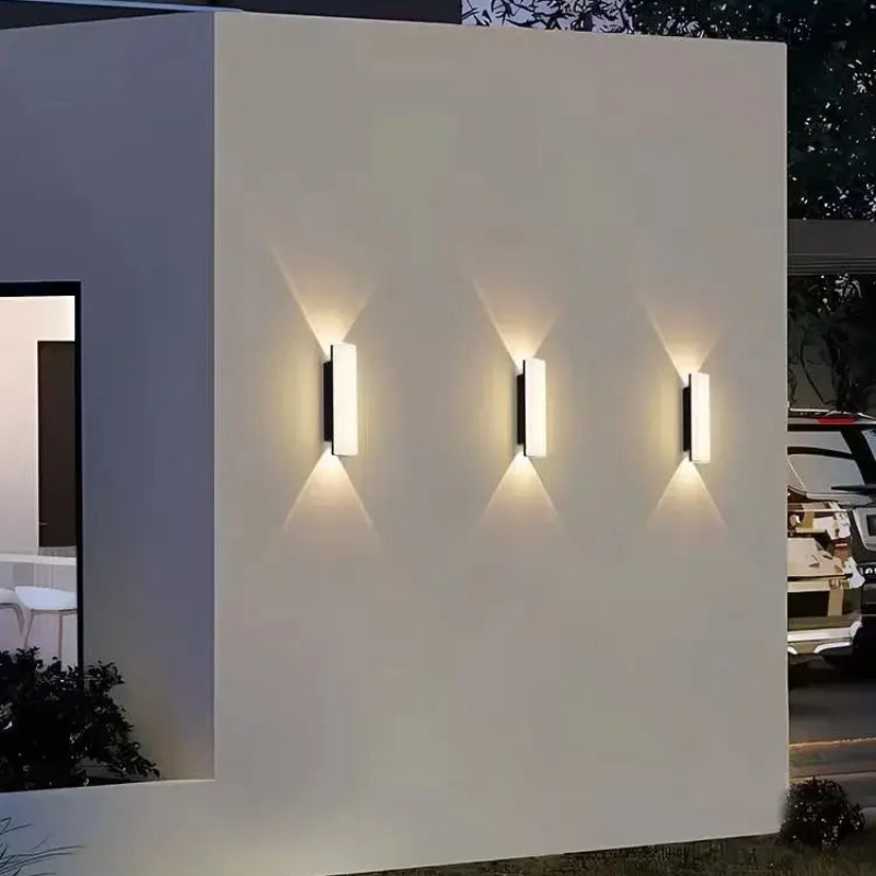 Wall Lamp Aluminum LED Nordic, Stylish Outdoor Sconce Light | Euroselle
