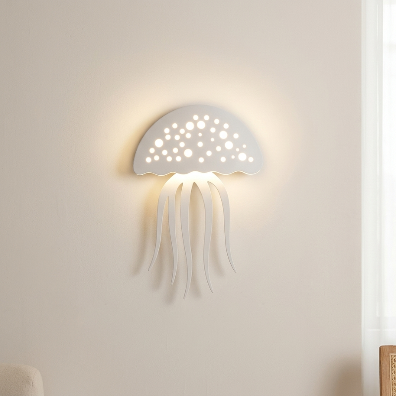Wall Lamp LED Jellyfish Shape 21 cm Diameter 2835SMD AC 85 to 265V Unbranded | Euroselle