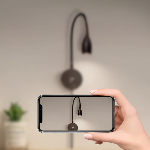 Applique murale LED aluminium inclinaison réglable design contemporain | Euroselle