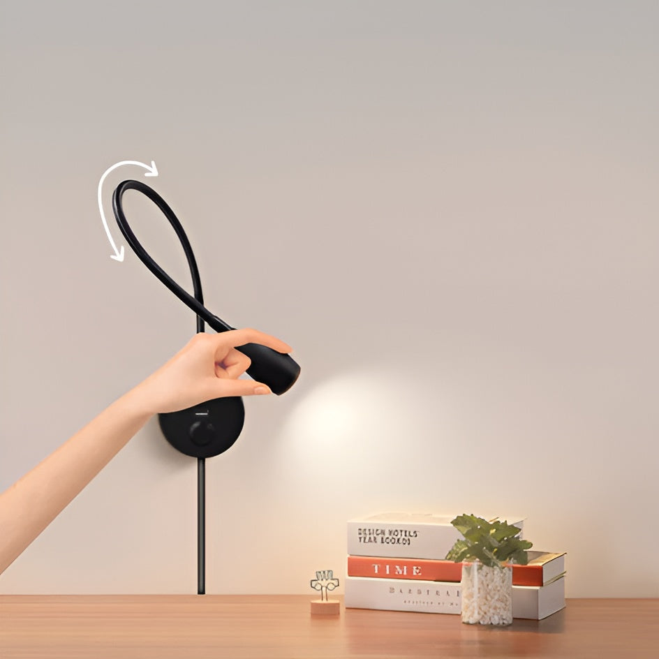 Aluminum LED Wall Light Adjustable Tilt Contemporary Design | Euroselle
