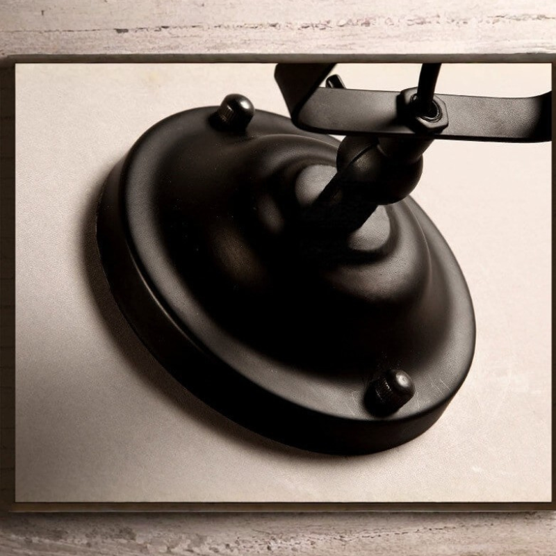 Wandlampe verstellbarer Arm Schmiedeeisen Wandlicht | Euroselle