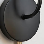 Wall Sconce Curved Gooseneck Metal Adjustable Indoor Lighting Fixture | Euroselle