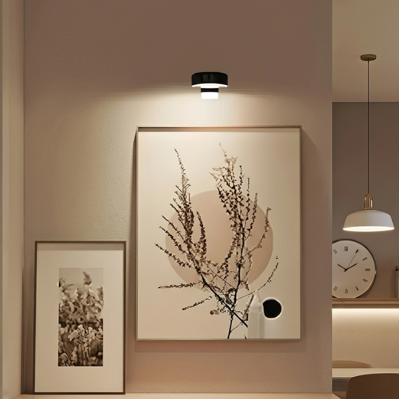 Wall Sconce Magnetic Rechargeable Remote Control 13 Color | Euroselle