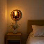 Wall Sconce Rope Design Iron E27 Indoor 20x15x12 cm | Euroselle
