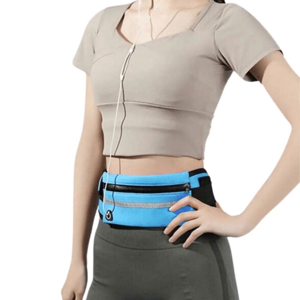Ultra-Light Waterproof AeroPouch Sport Bum Bag — Secure Close-Fit Pouch