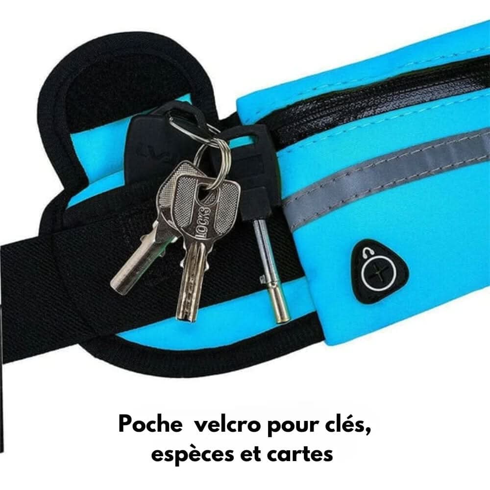Ultra-Light Waterproof AeroPouch Sport Bum Bag — Secure Close-Fit Pouch