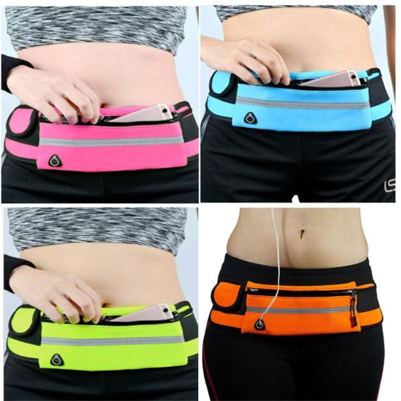 Ultra-Light Waterproof AeroPouch Sport Bum Bag — Secure Close-Fit Pouch