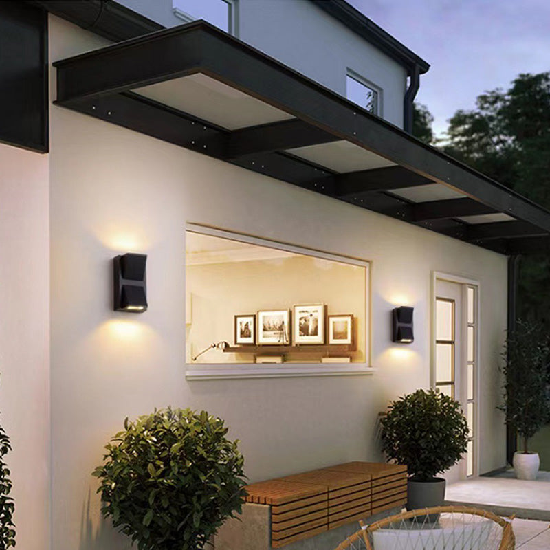 Waterproof Aluminum LED Outdoor Wall Lamp – Modern Exterior Wall Light for Garden and Patio, IP65 Rated, Energy Efficient | Euroselle