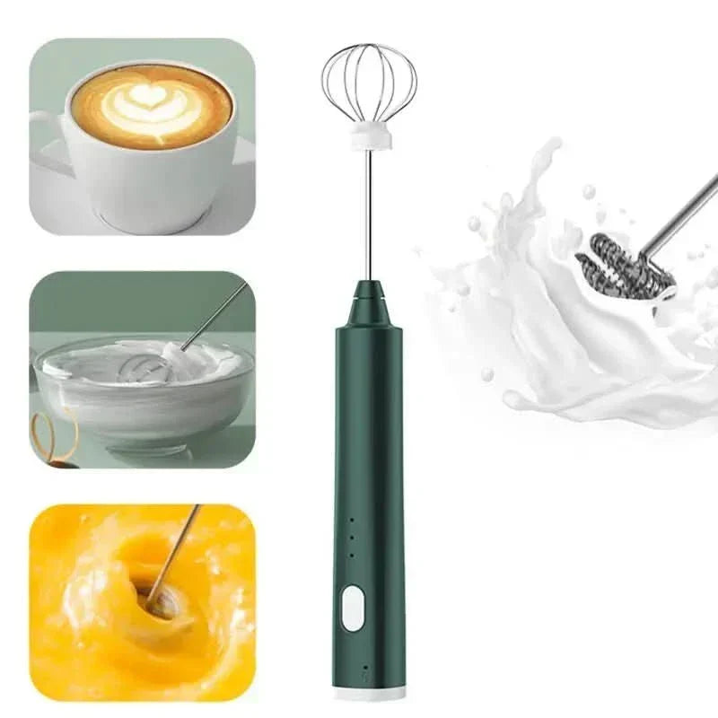 NovaMix Mini Cordless Hand Mixer — USB Rechargeable Compact Tool