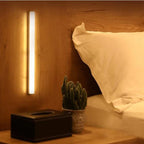 Wireless LED motion sensor light with flexible sizing and USB/AAA power for automatic, energy-efficient indoor illumination - Euroselle