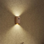 Wooden Motion Sensor Lamp - Rechargeable LED Light for Home, Elegant Design for Bedrooms, Hallways, and Cabinets | Euroselle