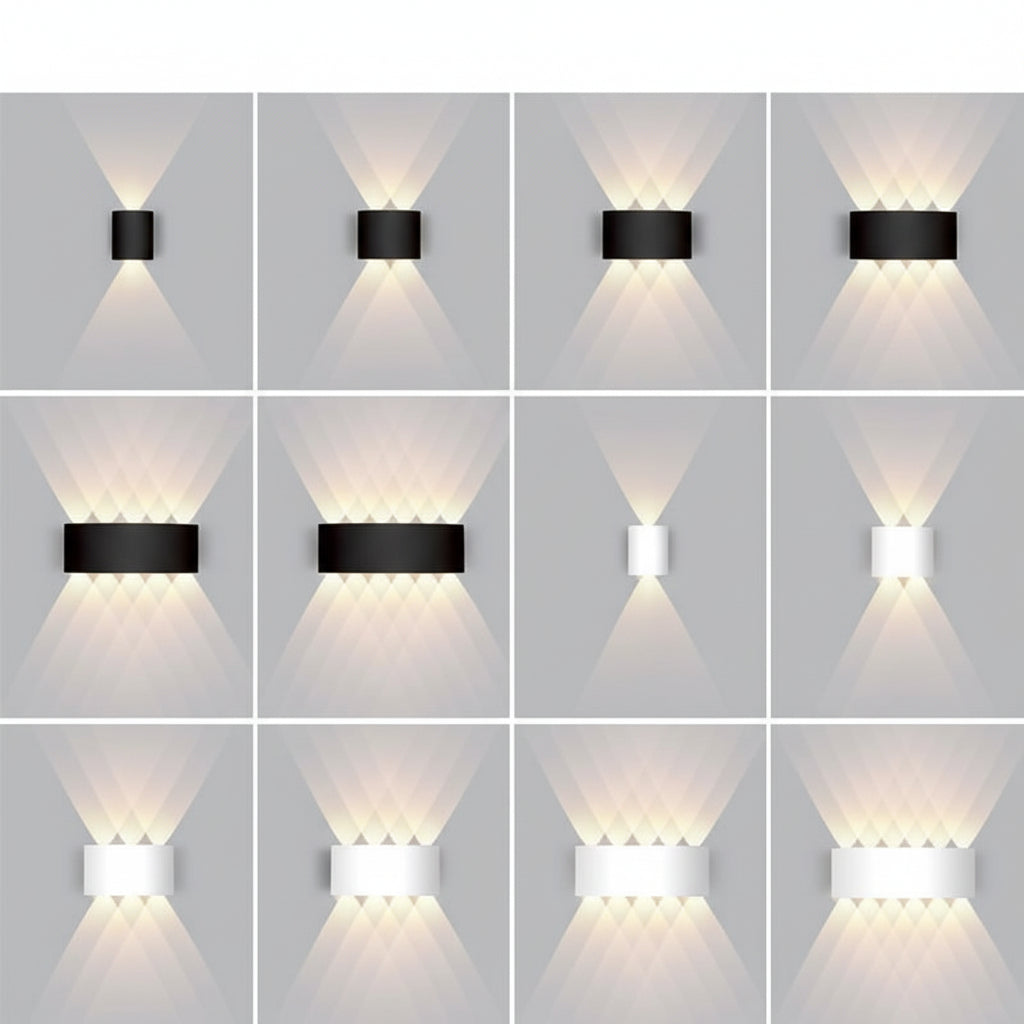 Outdoor LED wall light designed for weatherproof durability and modern exterior illumination - Euroselle