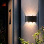 Outdoor LED wall light designed for weatherproof durability and modern exterior illumination - Euroselle