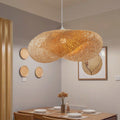 Kirrea Bamboo LED Pendant Light Sustainable Warm Glow