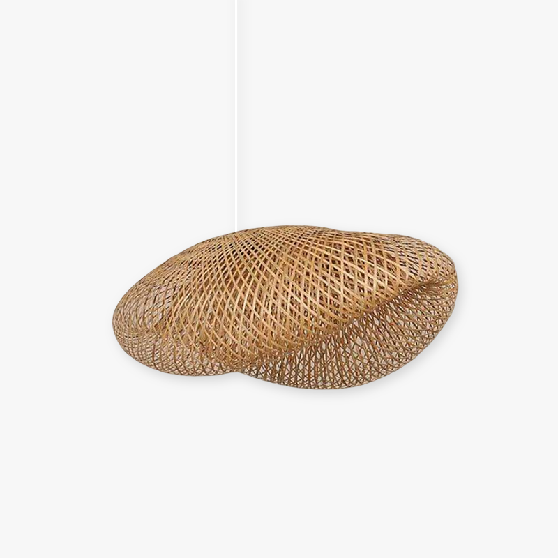 Kirrea Bamboo LED Pendant Light Sustainable Warm Glow