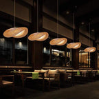 Kirrea Bamboo LED Pendant Light Sustainable Warm Glow