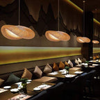 Kirrea Bamboo LED Pendant Light Sustainable Warm Glow