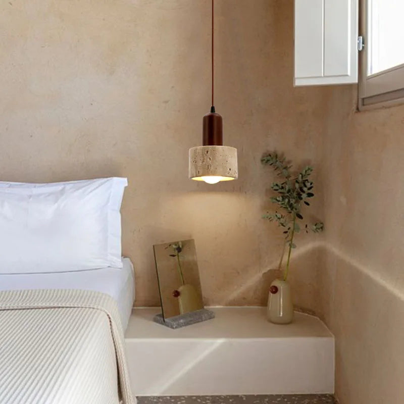 Kirenno Pendant Light In Modern Wabi Sabi Rustic Design
