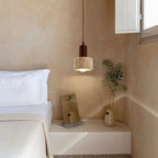 Kirenno Pendant Light In Modern Wabi Sabi Rustic Design