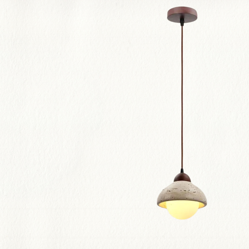 Kirenno Pendant Light In Modern Wabi Sabi Rustic Design