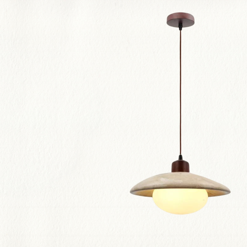Kirenno Pendant Light In Modern Wabi Sabi Rustic Design