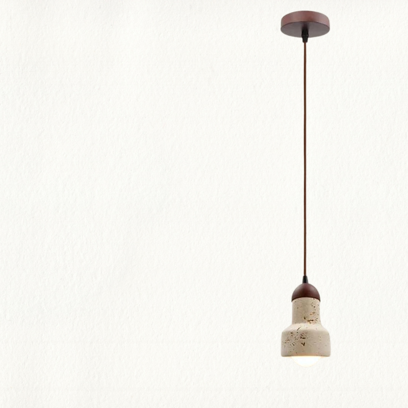 Kirenno Pendant Light In Modern Wabi Sabi Rustic Design