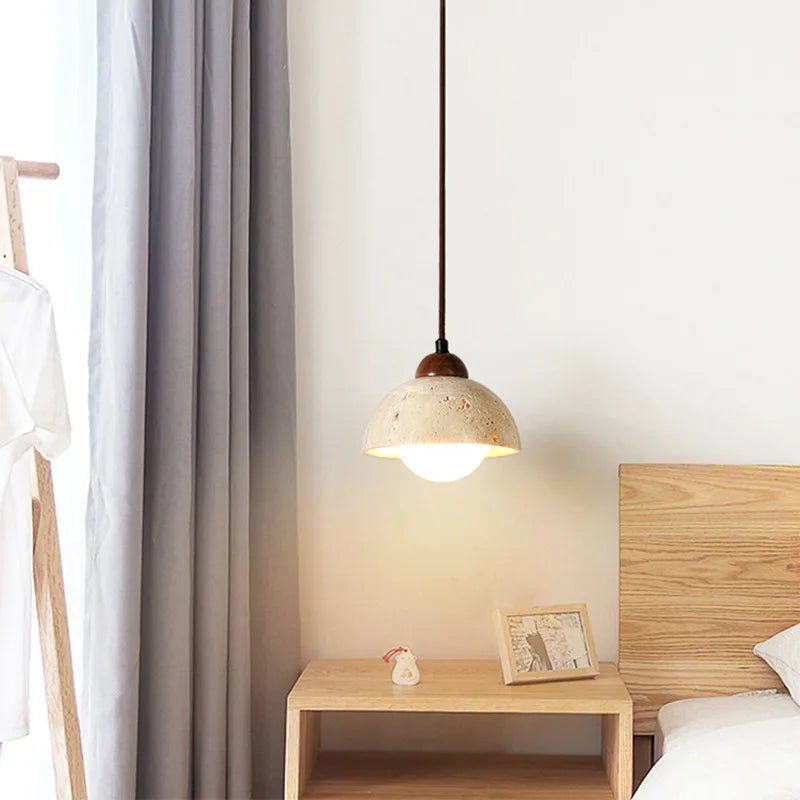 Kirenno Pendant Light In Modern Wabi Sabi Rustic Design