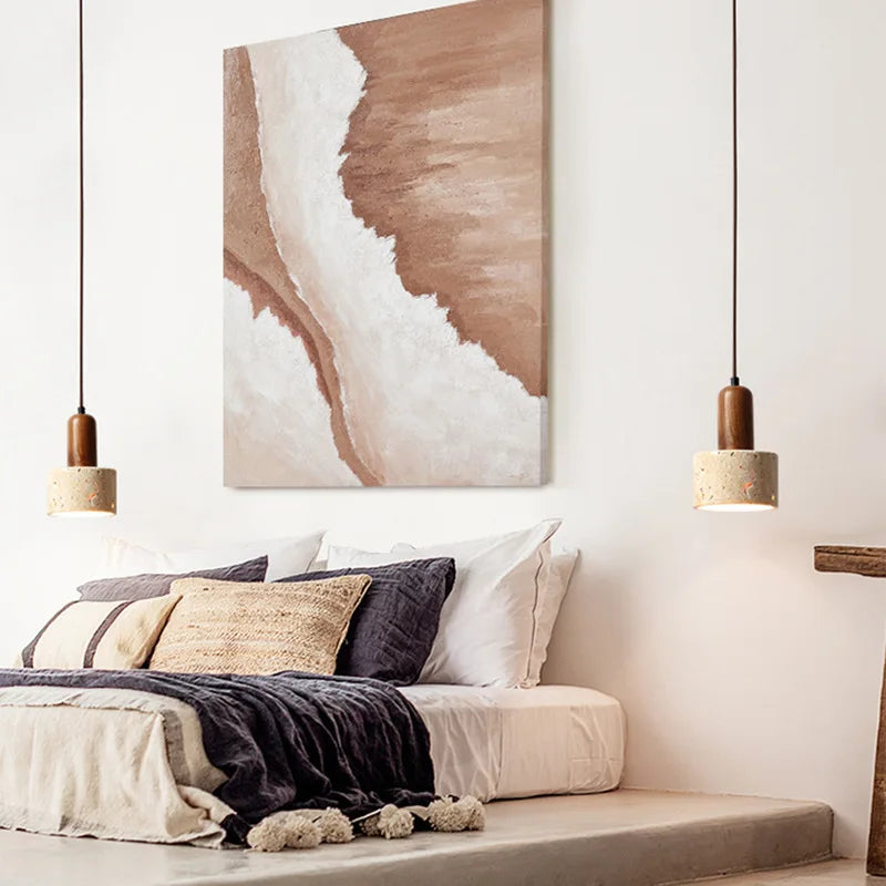 Kirenno Pendant Light In Modern Wabi Sabi Rustic Design