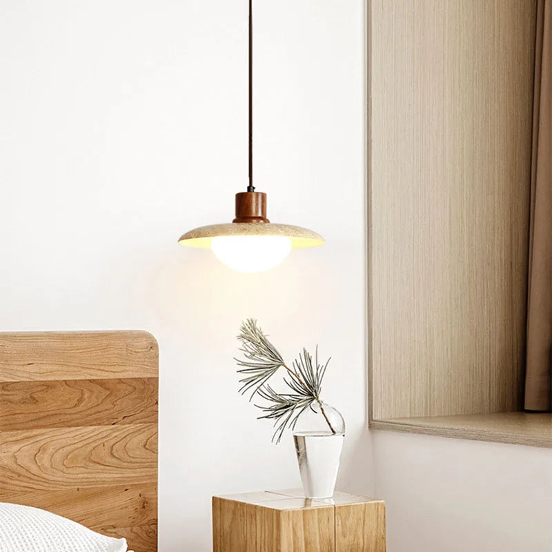 Kirenno Pendant Light In Modern Wabi Sabi Rustic Design