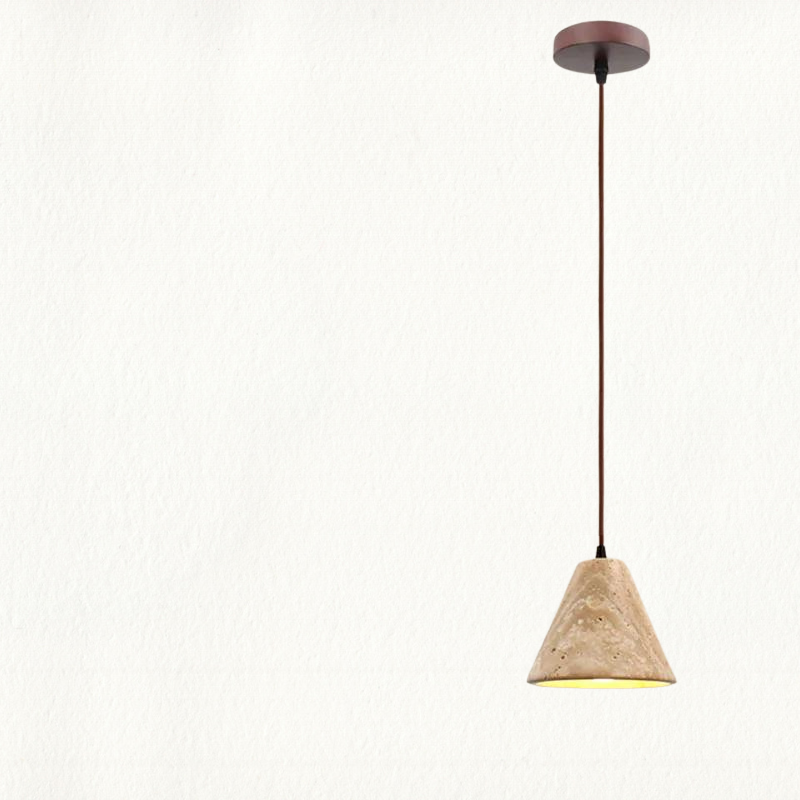 Kirenno Pendant Light In Modern Wabi Sabi Rustic Design