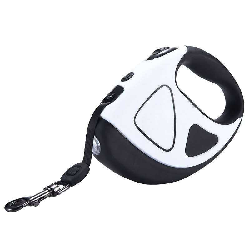 LuminaGrip Automatic Dog Leash — Built-In LED Light, Anti-Slip Handle