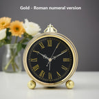 European Retro Metal Alarm Clock - Euroselle