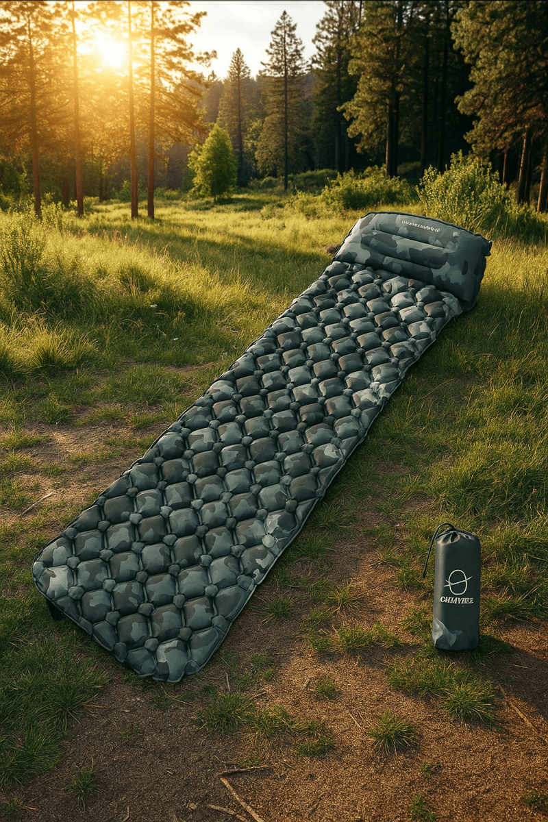 AeroPath Ultralight Camping Sleeping Pad — Fast Inflation System, Water-Resistant Surface