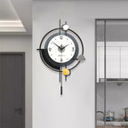 Sleek Living Room Clock with Simple Design Accent - Euroselle