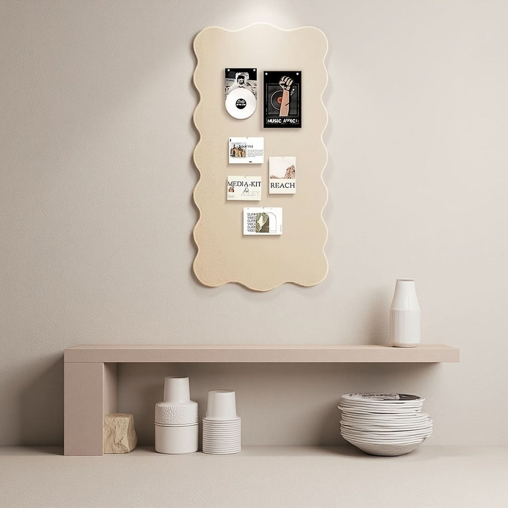 Filcowa tablica korkowa 24×47 in — organizer ścienny i pinezki