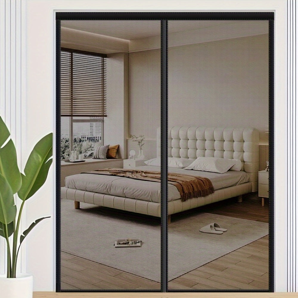 Magnetic Mosquito Screen Curtain for Hands-Free Door Protection - Euroselle