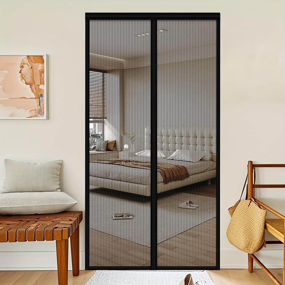 Magnetic Mosquito Screen Curtain for Hands-Free Door Protection - Euroselle