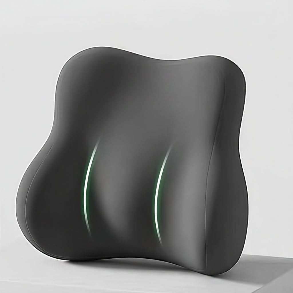 Memory Foam Lower Back Cushion — Ergonomic Posture Support Pad