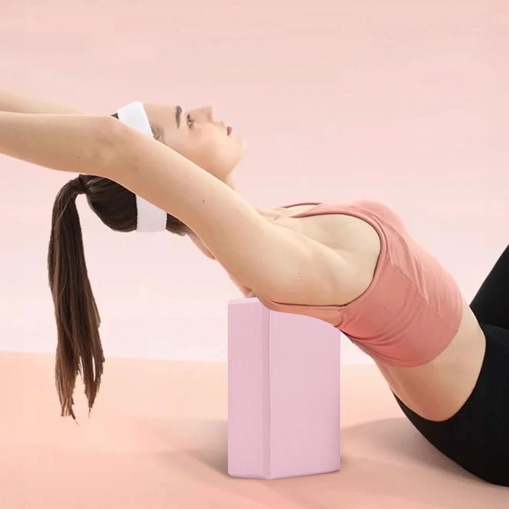 NovaFlex Premium-Yogablock — komfortabler Griff, stabiler Halt, standardmäßige rechteckige Form