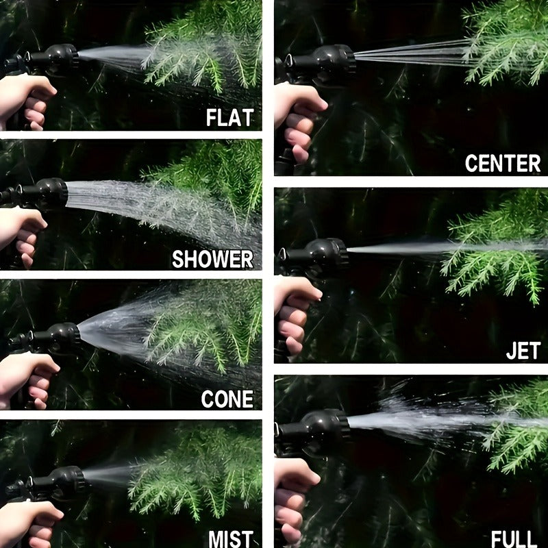 High-Pressure Garden Hose with Nozzle - Euroselle