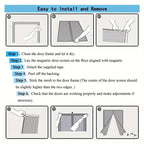 Tenda a Rete con Chiusura Magnetica per Porta - Euroselle