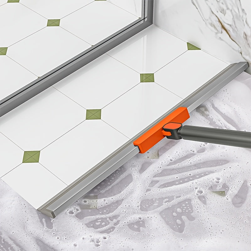 Water & Dust Scraper Broom for Bathroom, Glass, and Floors - Euroselle