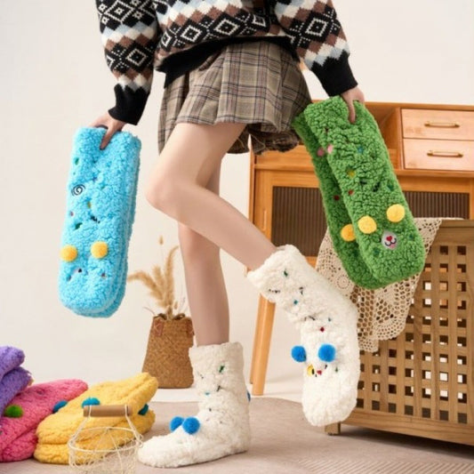 Chaussettes Cachemire Femme – Douces, Chaudes & Colorées