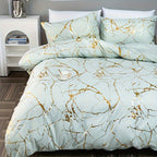 Classic Golden Foil Texture Bedding Set - Euroselle